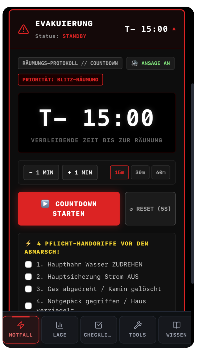 Evakuierung