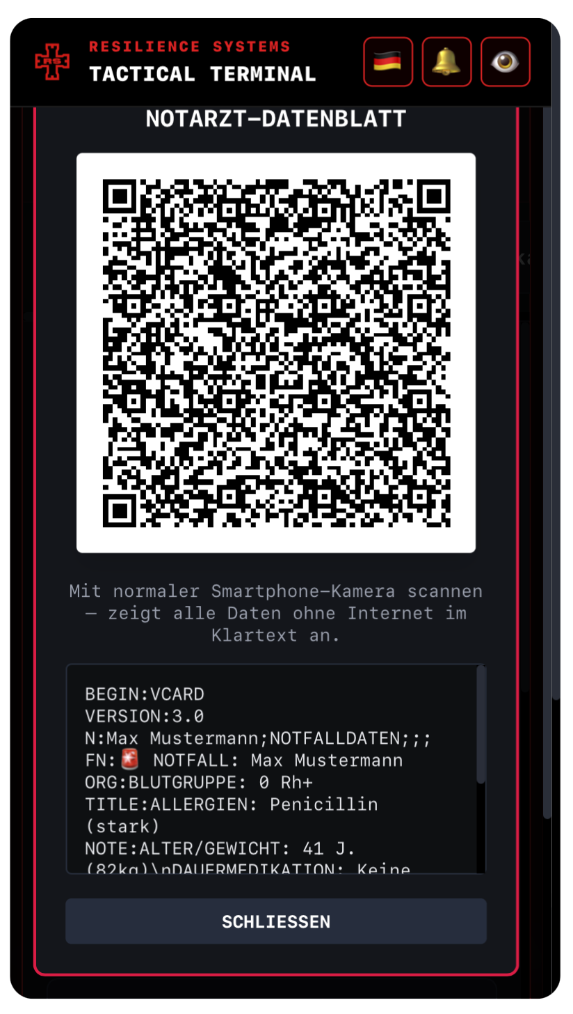 Notarzt QR